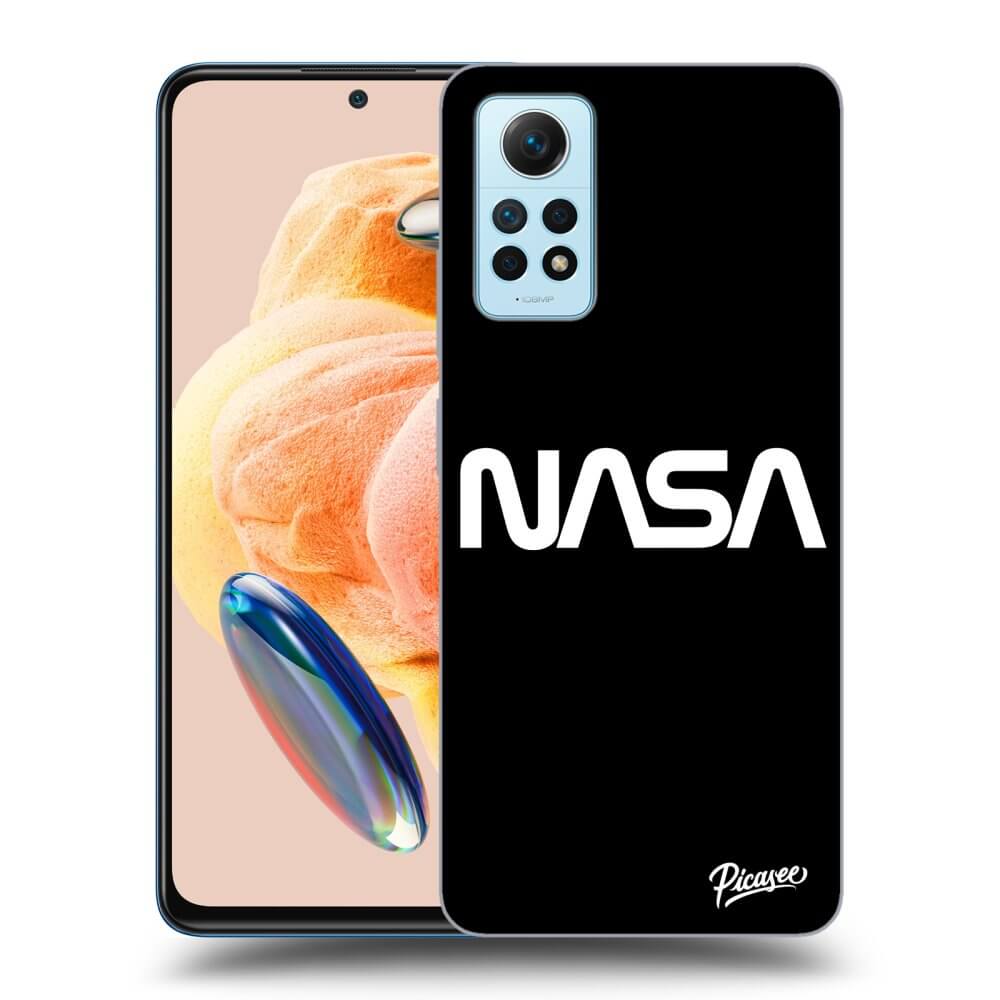 Xiaomi Redmi Note 12 Pro 4G Hülle - Schwarzes Silikon - NASA Basic