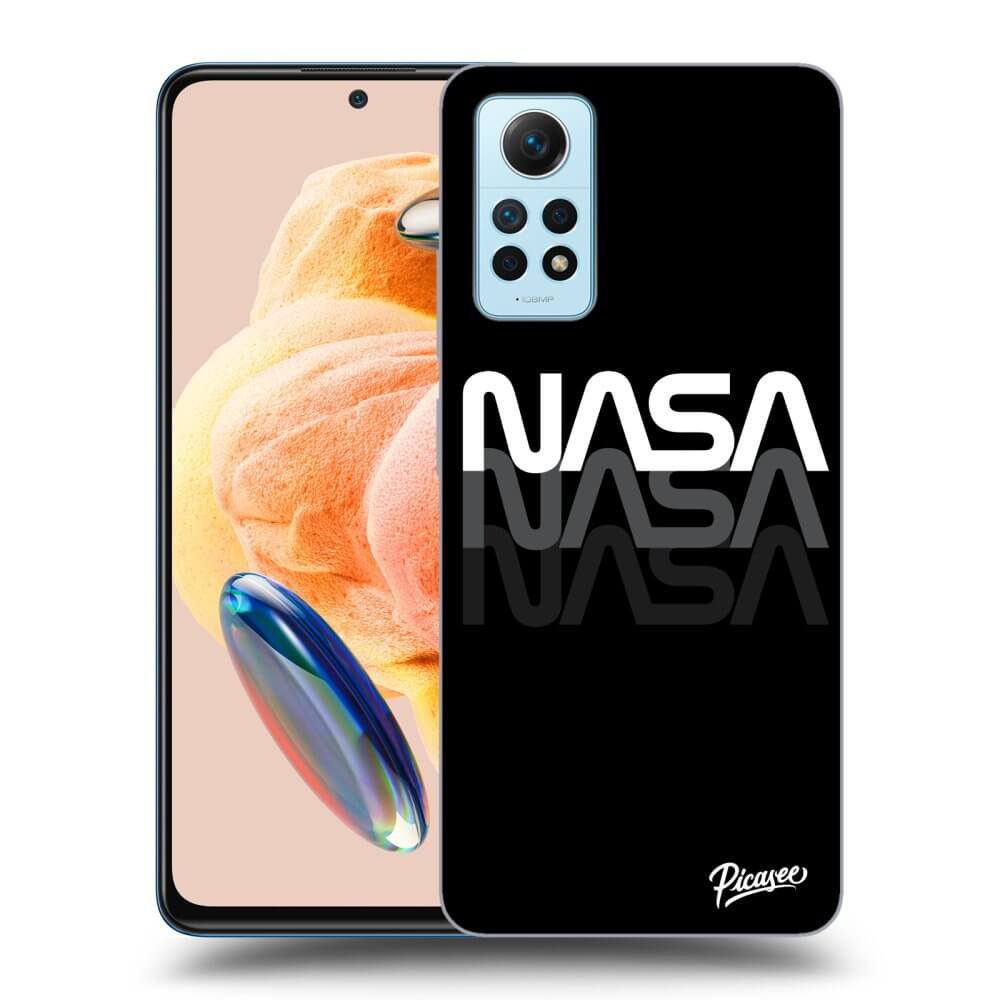 Xiaomi Redmi Note 12 Pro 4G Hülle - Transparentes Silikon - NASA Triple