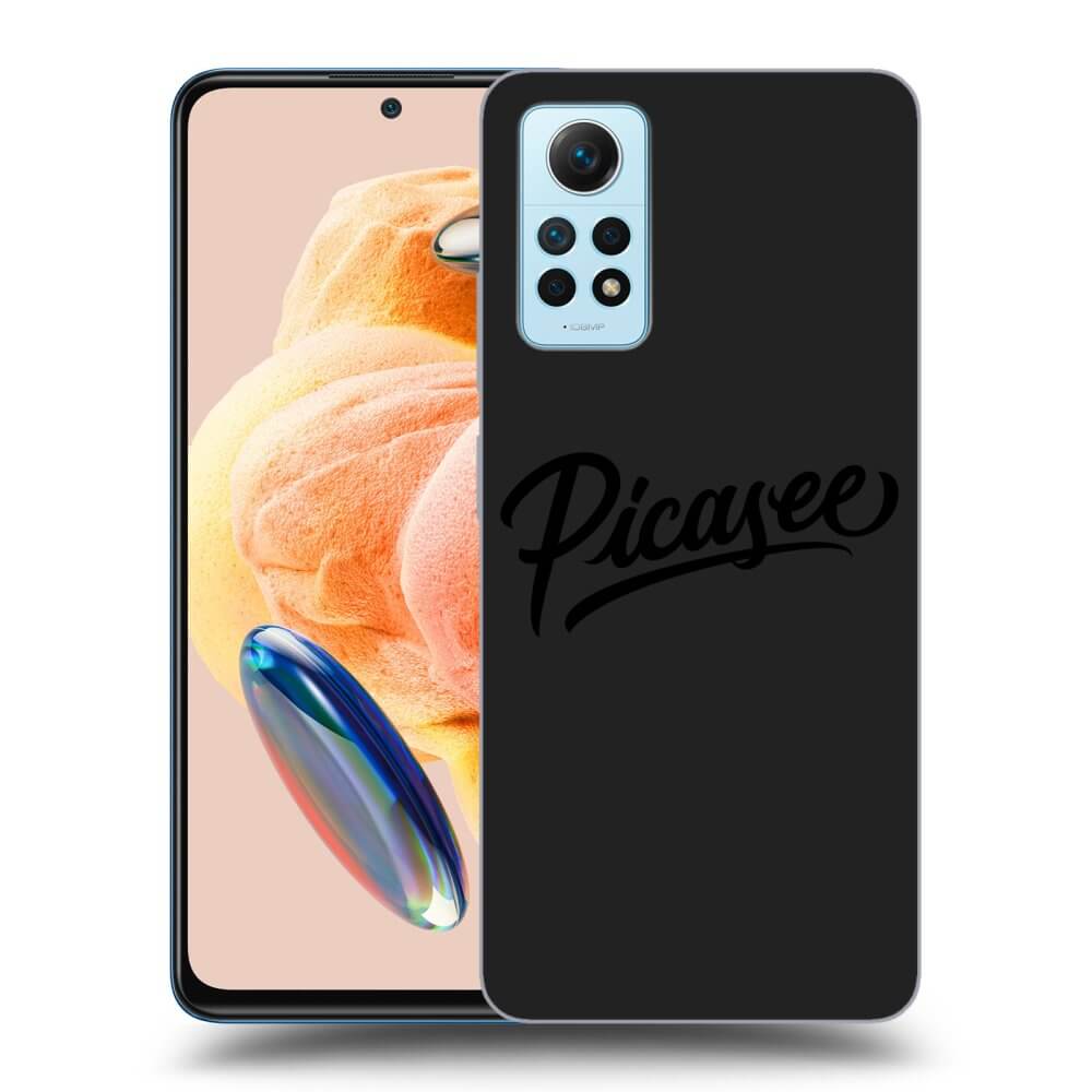 Xiaomi Redmi Note 12 Pro 4G Hülle - Schwarzes Silikon - Picasee - Black