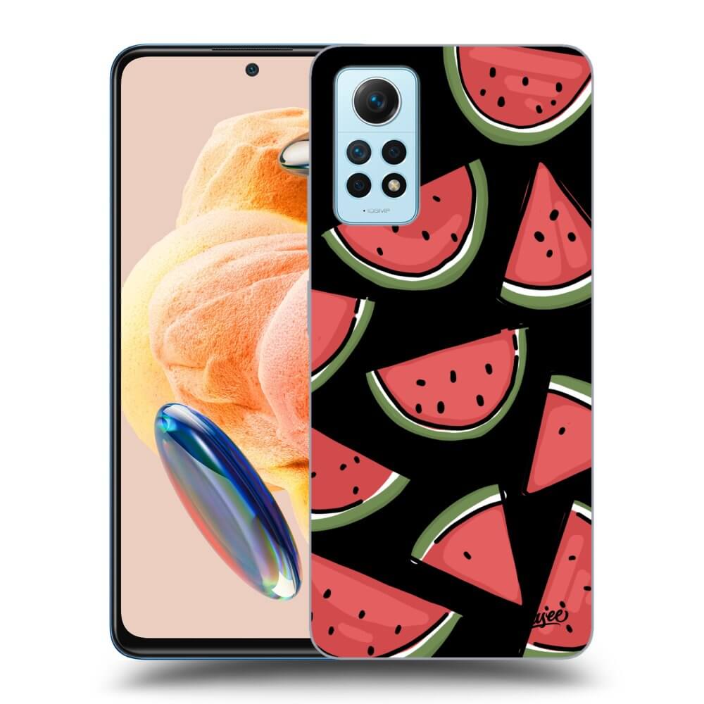 Xiaomi Redmi Note 12 Pro 4G Hülle - Schwarzes Silikon - Melone