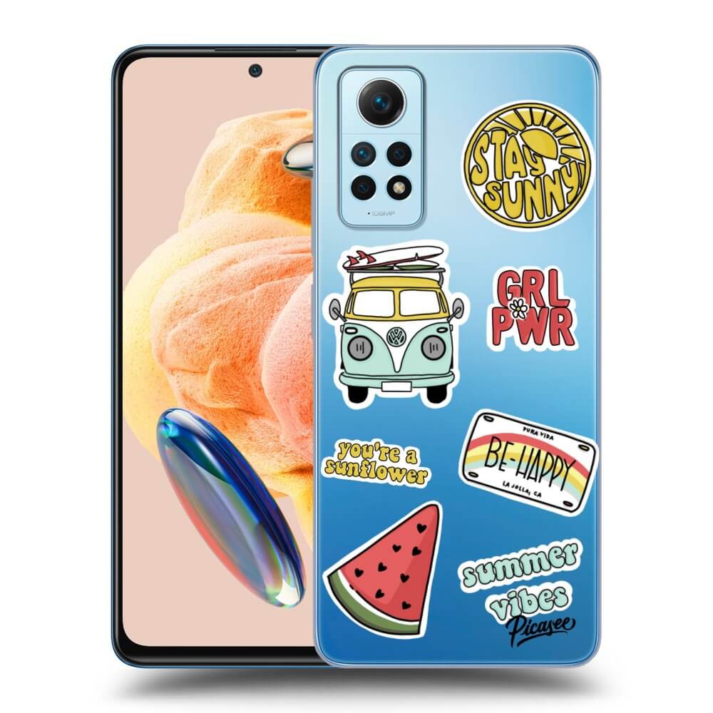 Xiaomi Redmi Note 12 Pro 4G Hülle - Transparentes Silikon - Summer