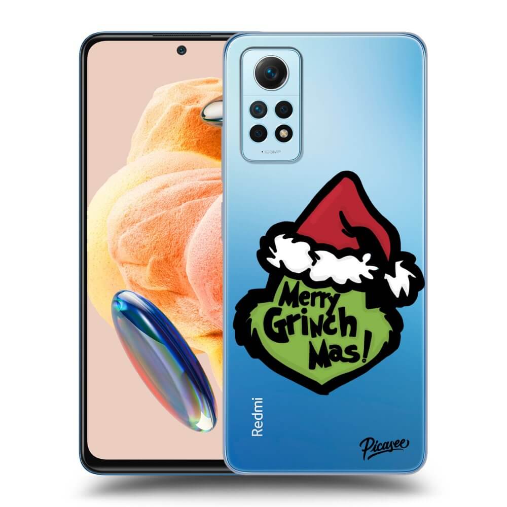 Xiaomi Redmi Note 12 Pro 4G Hülle - Transparentes Silikon - Grinch 2