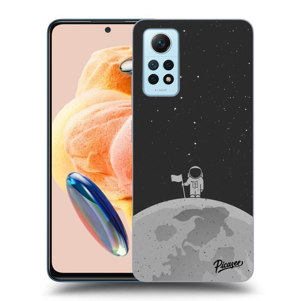 Xiaomi Redmi Note 12 Pro 4G Hülle - Transparentes Silikon - Astronaut