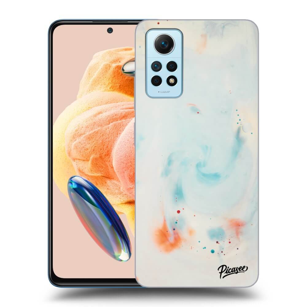 Xiaomi Redmi Note 12 Pro 4G Hülle - Transparentes Silikon - Splash