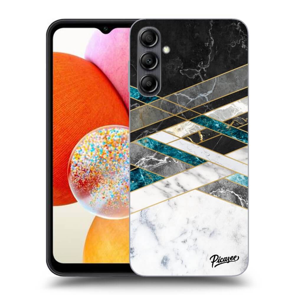 ULTIMATE CASE Für Samsung Galaxy A15 A156B 5G - Black & White Geometry