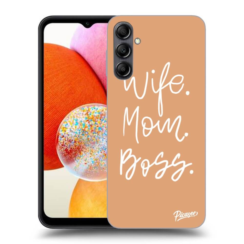 Samsung Galaxy A15 A155F 4G Hülle - Transparentes Silikon - Boss Mama