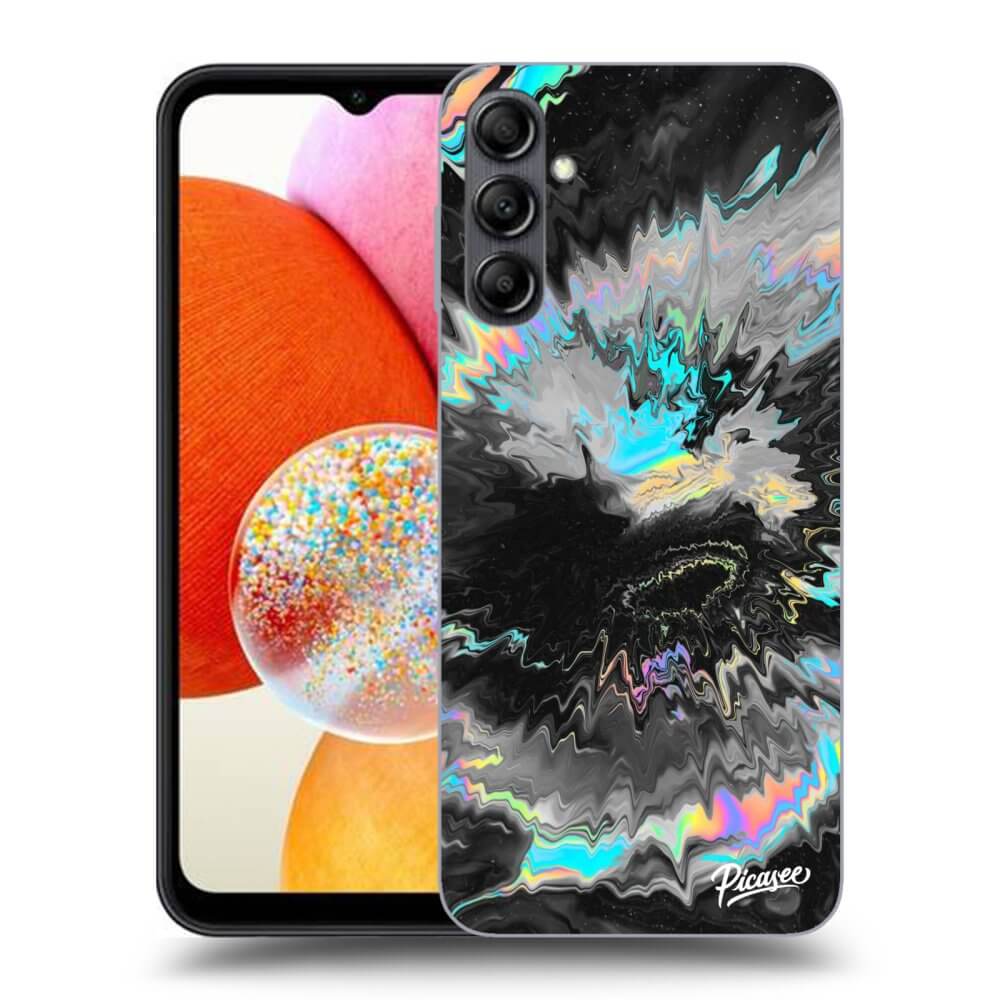 Samsung Galaxy A15 A155F 4G Hülle - Schwarzes Silikon - Magnetic