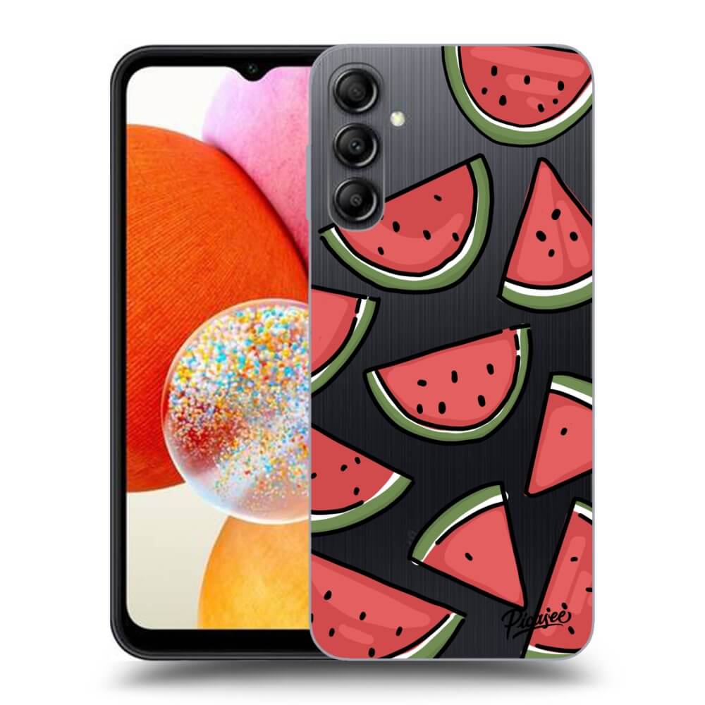 Samsung Galaxy A15 A155F 4G Hülle - Transparentes Silikon - Melone