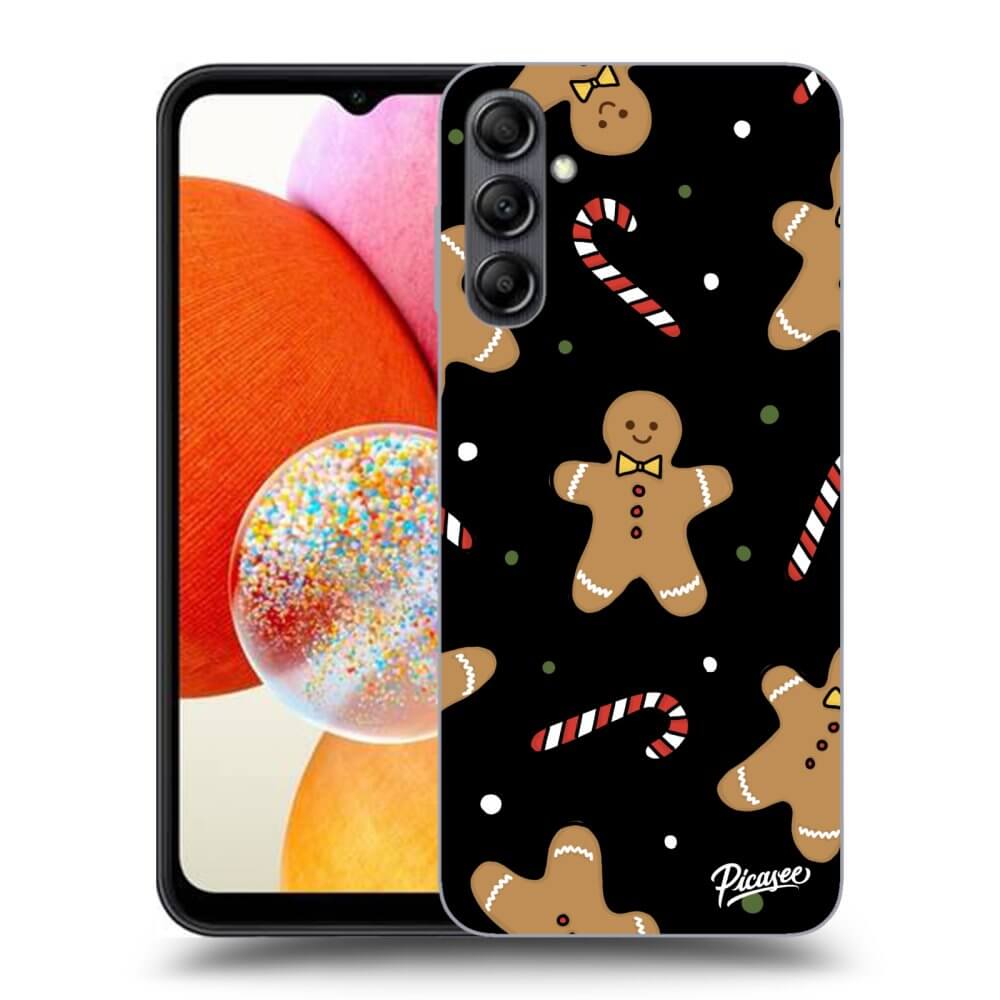 Samsung Galaxy A15 A155F 4G Hülle - Schwarzes Silikon - Gingerbread