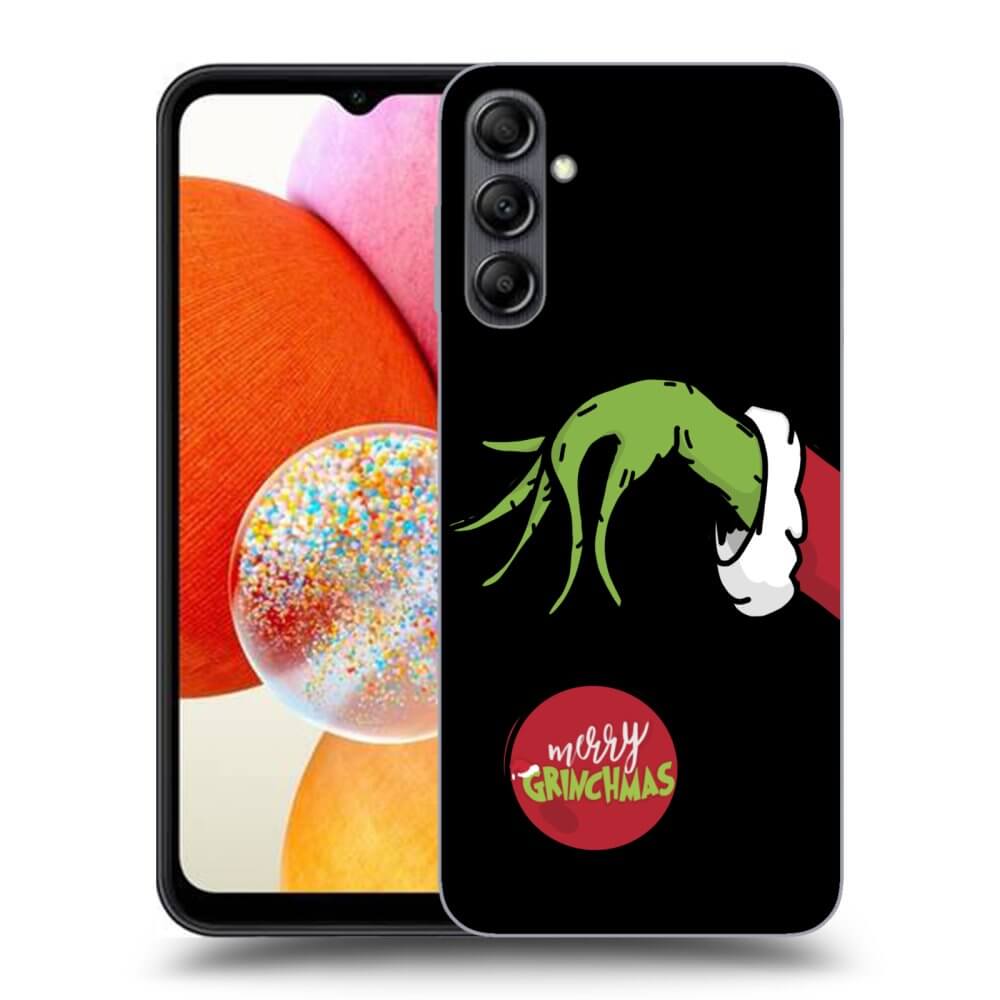 Samsung Galaxy A15 A155F 4G Hülle - Schwarzes Silikon - Grinch