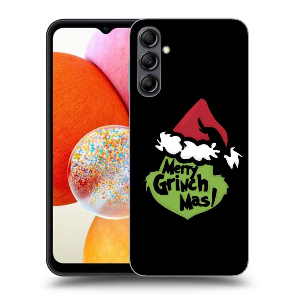 Samsung Galaxy A15 A155F 4G Hülle - Schwarzes Silikon - Grinch 2