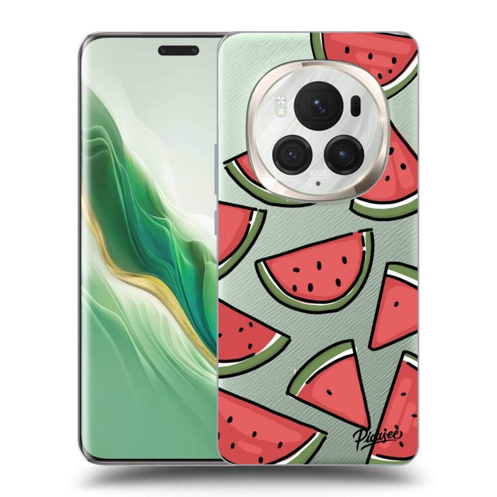 Honor Magic6 Pro Hülle - Transparentes Silikon - Melone