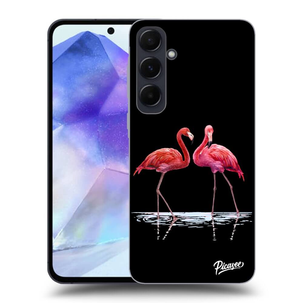 ULTIMATE CASE Für Samsung Galaxy A55 5G A556B - Flamingos Zu Zweit