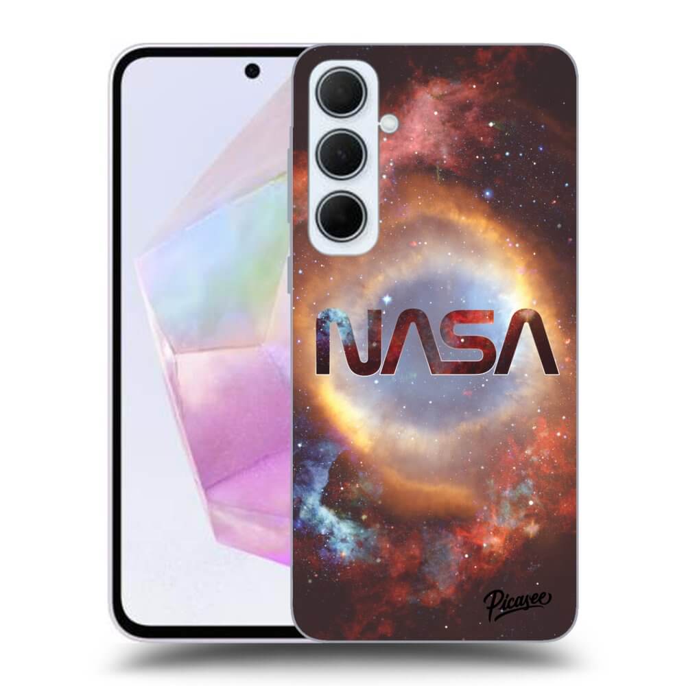 Samsung Galaxy A35 5G A356B Hülle - Transparentes Silikon - Nebula