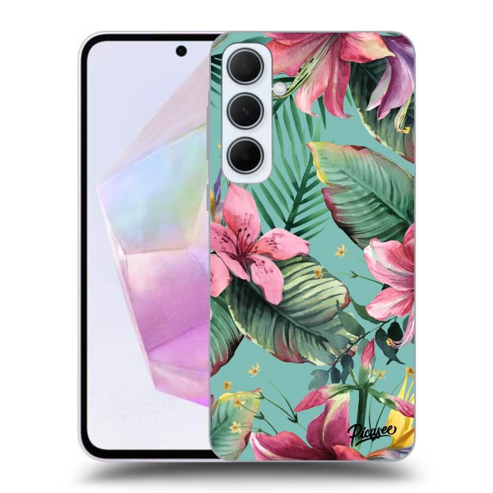 Samsung Galaxy A35 5G A356B Hülle - Transparentes Silikon - Hawaii