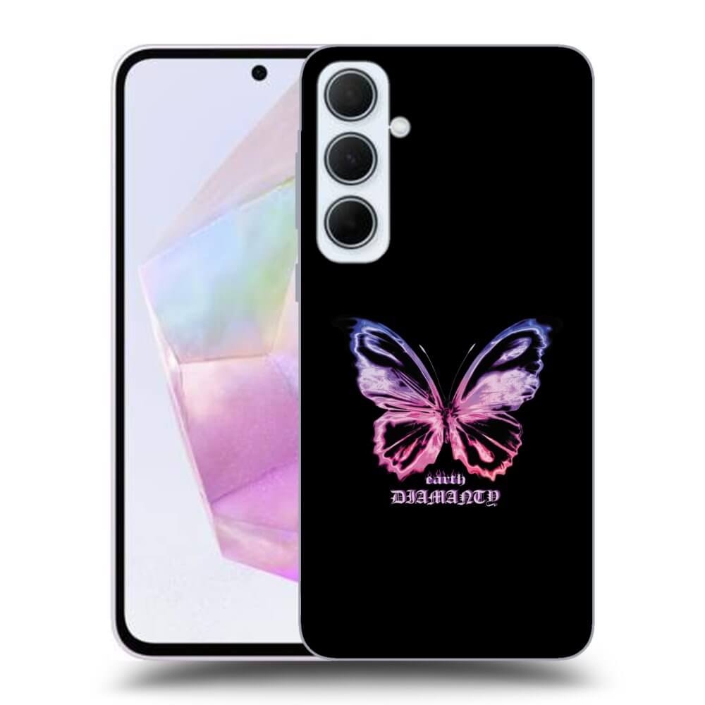 ULTIMATE CASE Für Samsung Galaxy A35 5G A356B - Diamanty Purple