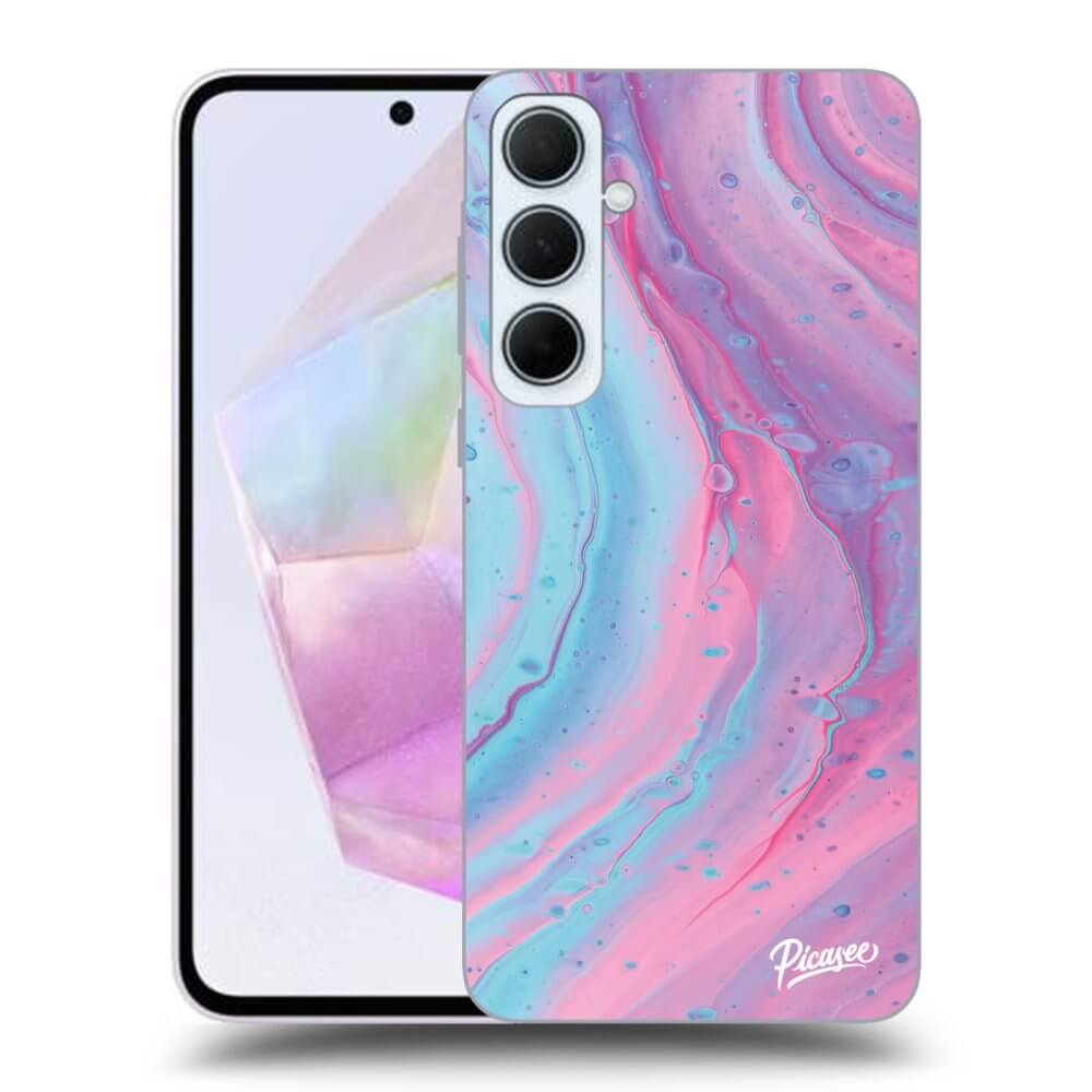 ULTIMATE CASE Für Samsung Galaxy A35 5G A356B - Pink Liquid