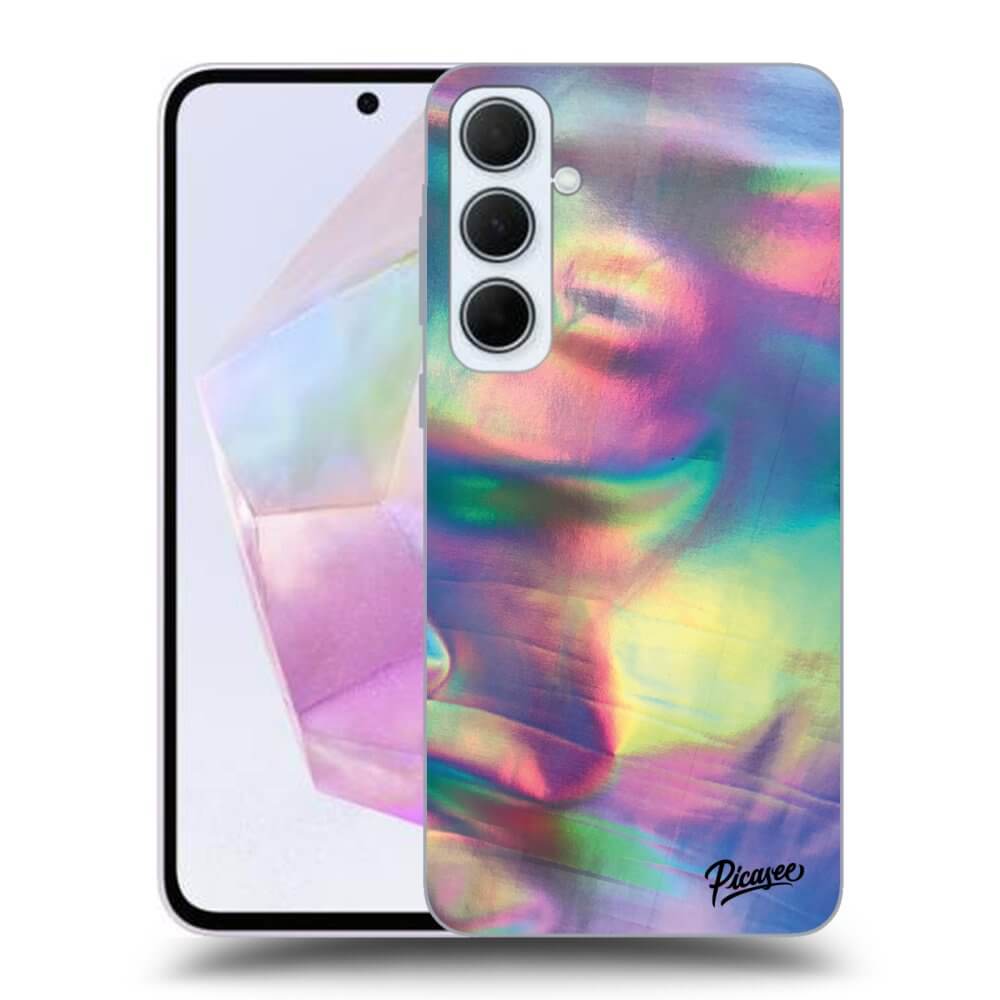 Samsung Galaxy A35 5G A356B Hülle - Transparentes Silikon - Holo