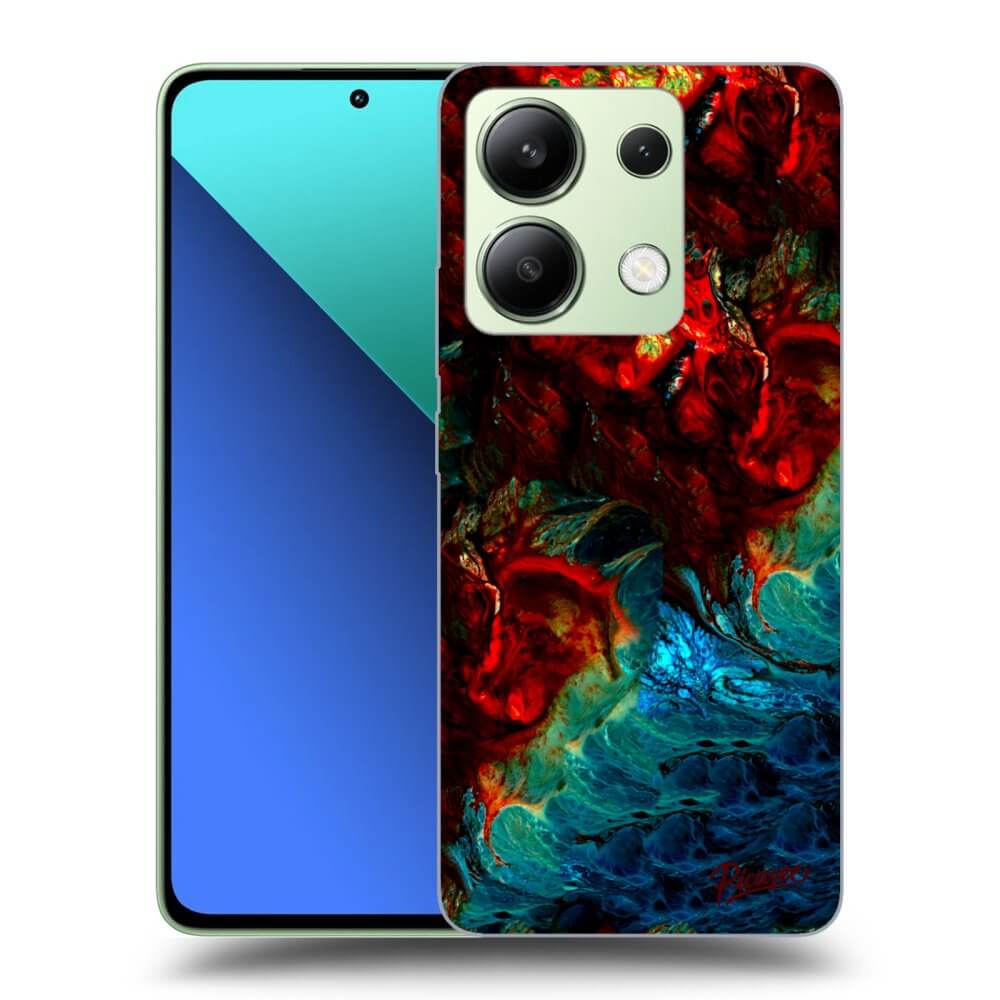 Xiaomi Redmi Note 13 4G Hülle - Transparentes Silikon - Universe