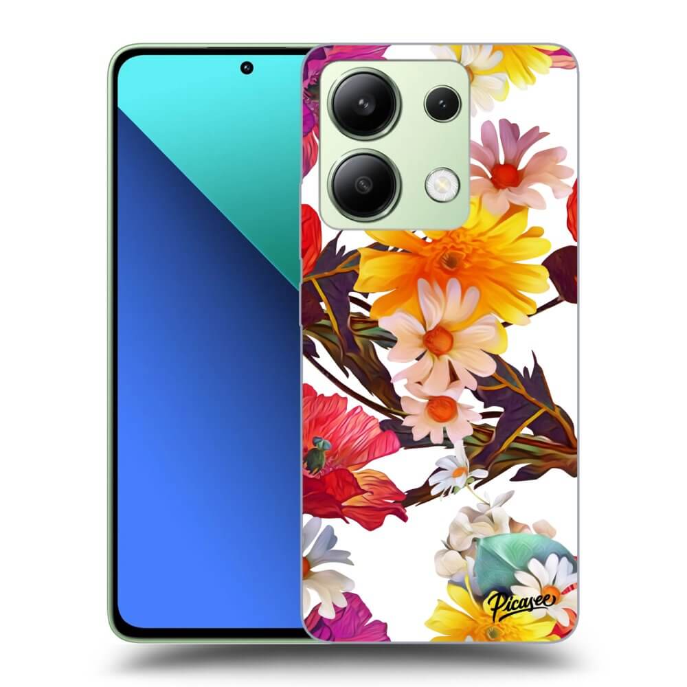 Xiaomi Redmi Note 13 4G Hülle - Transparentes Silikon - Meadow