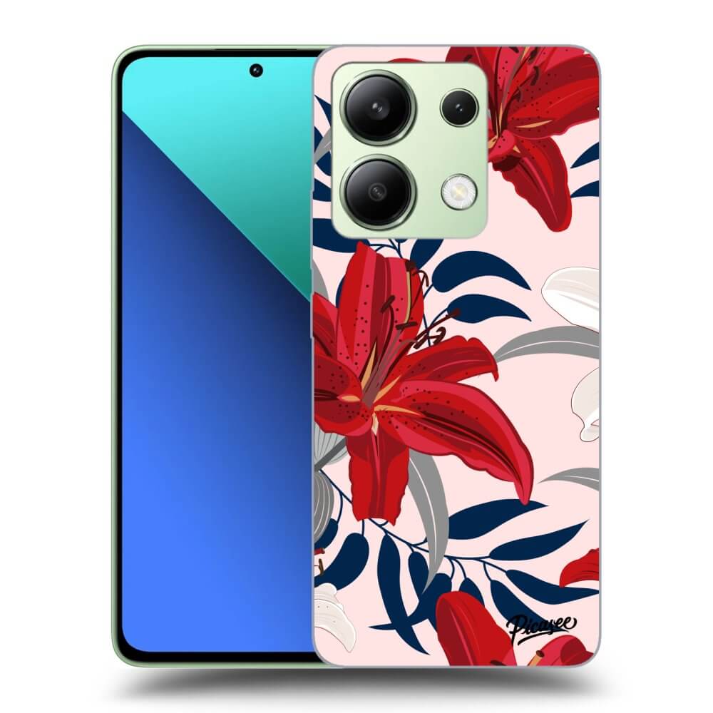 ULTIMATE CASE Für Xiaomi Redmi Note 13 4G - Red Lily