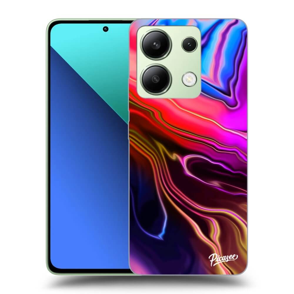 Xiaomi Redmi Note 13 4G Hülle - Transparentes Silikon - Electric