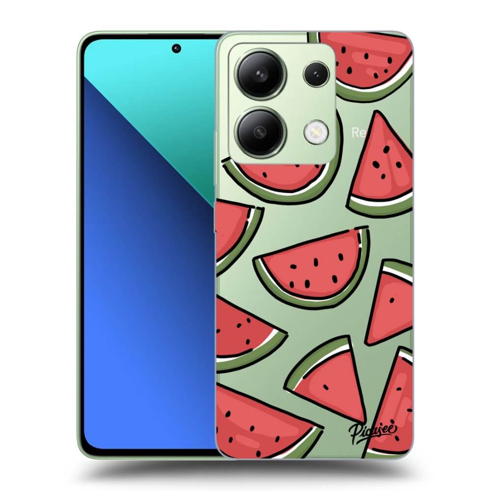 Xiaomi Redmi Note 13 4G Hülle - Transparentes Silikon - Melone