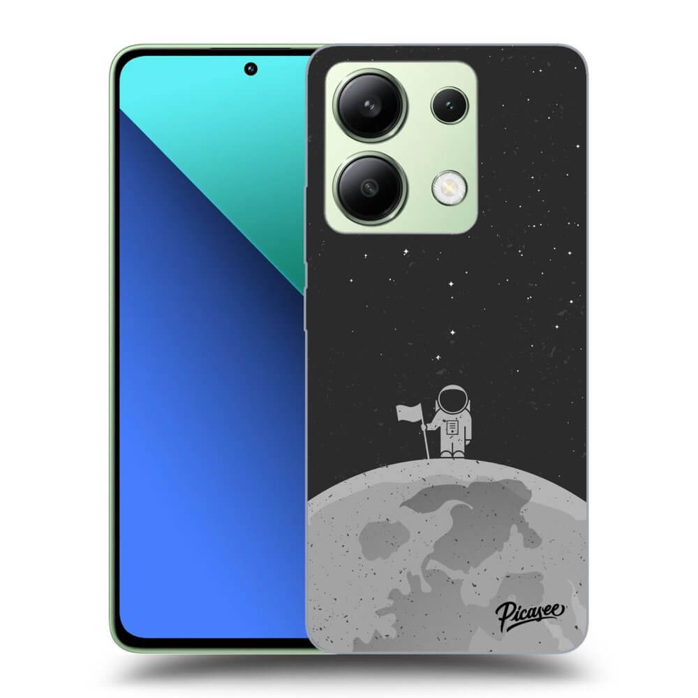 Xiaomi Redmi Note 13 4G Hülle - Transparentes Silikon - Astronaut