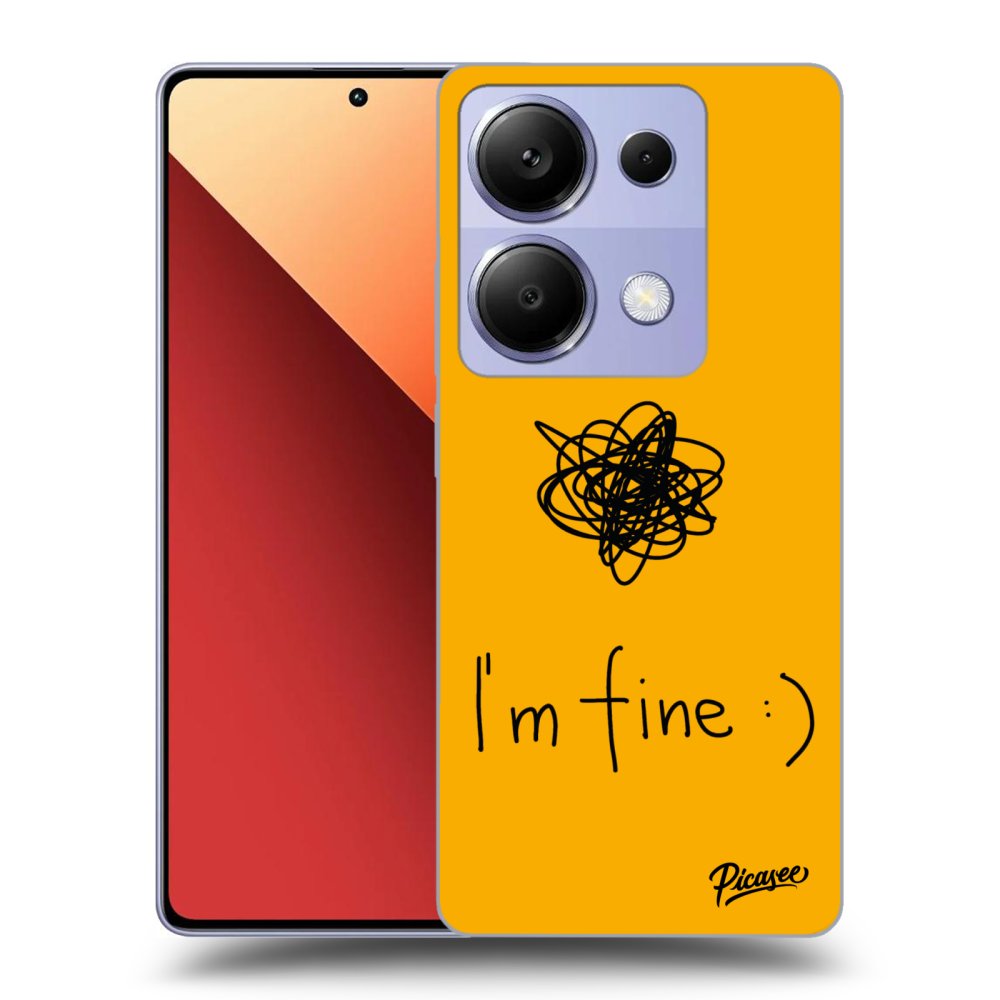 ULTIMATE CASE Für Xiaomi Redmi Note 13 Pro 4G - I Am Fine