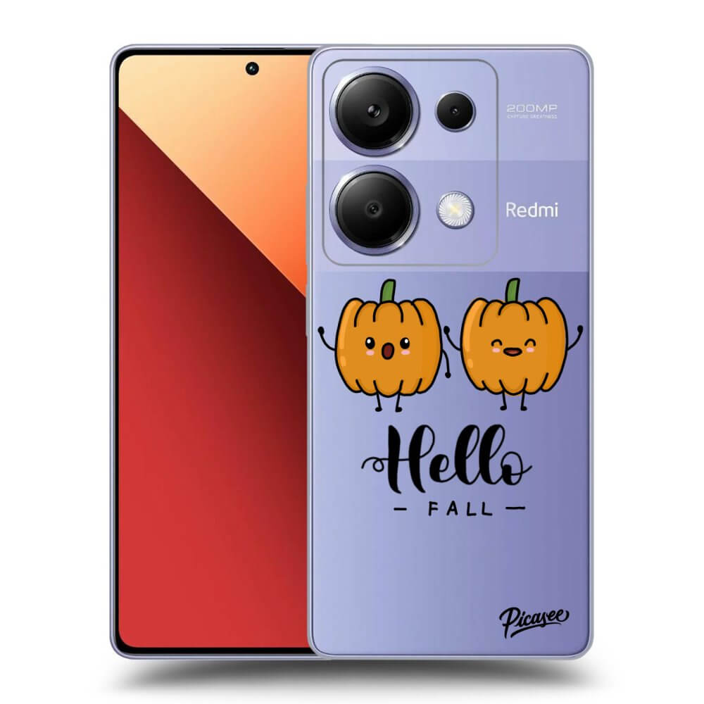 Xiaomi Redmi Note 13 Pro 4G Hülle - Transparentes Silikon - Hallo Fall