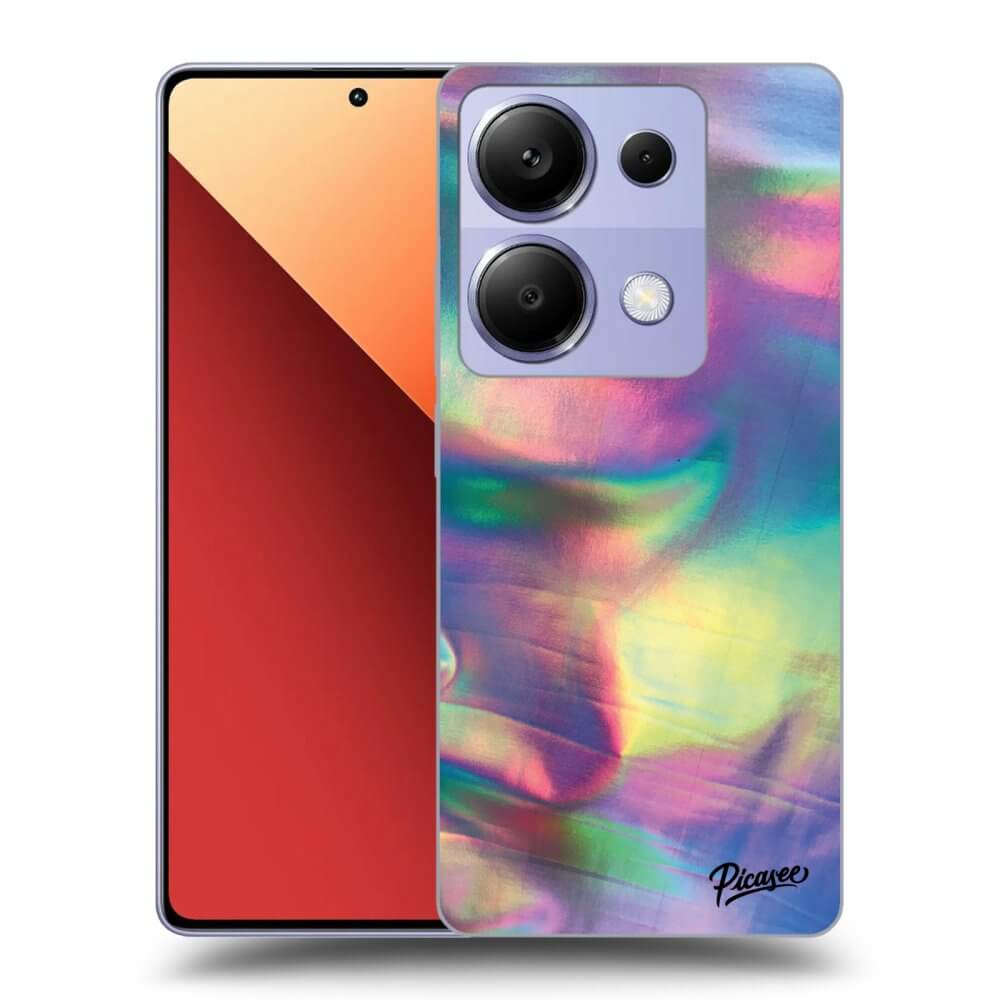 Xiaomi Redmi Note 13 Pro 4G Hülle - Transparentes Silikon - Holo