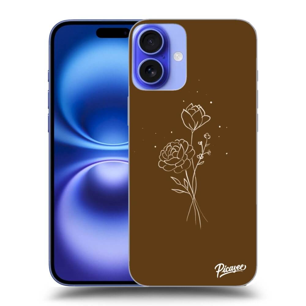 ULTIMATE CASE Für Apple IPhone 16 - Brown Flowers