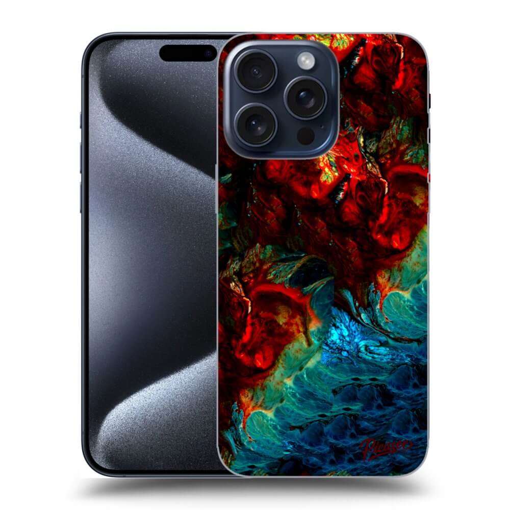 Apple IPhone 16 Pro Max Hülle - Transparentes Silikon - Universe