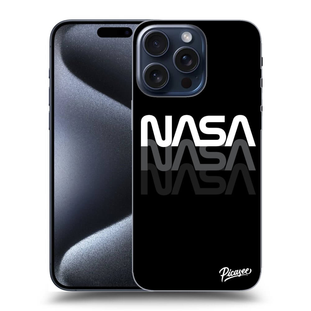 Apple IPhone 16 Pro Max Hülle - Transparentes Silikon - NASA Triple