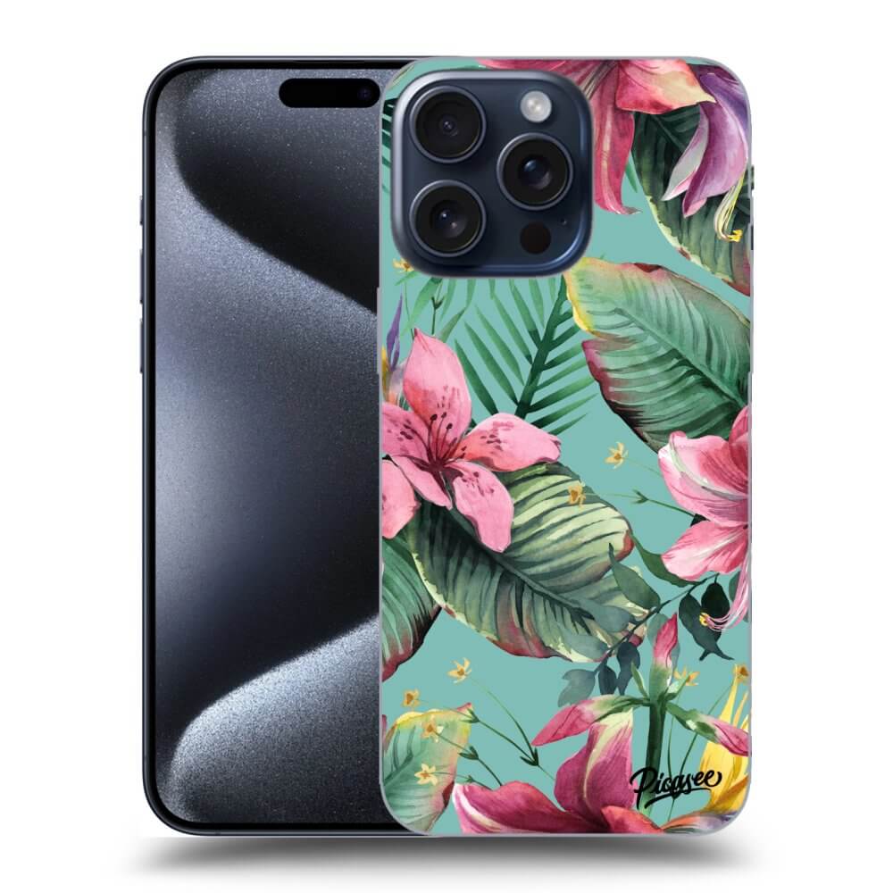 Apple IPhone 16 Pro Max Hülle - Transparentes Silikon - Hawaii