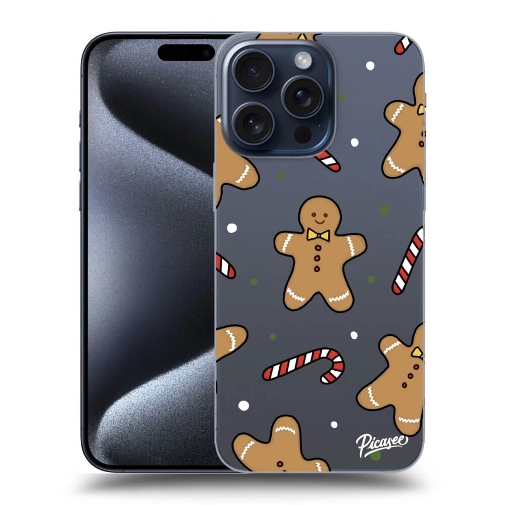 Apple IPhone 16 Pro Max Hülle - Transparentes Silikon - Gingerbread