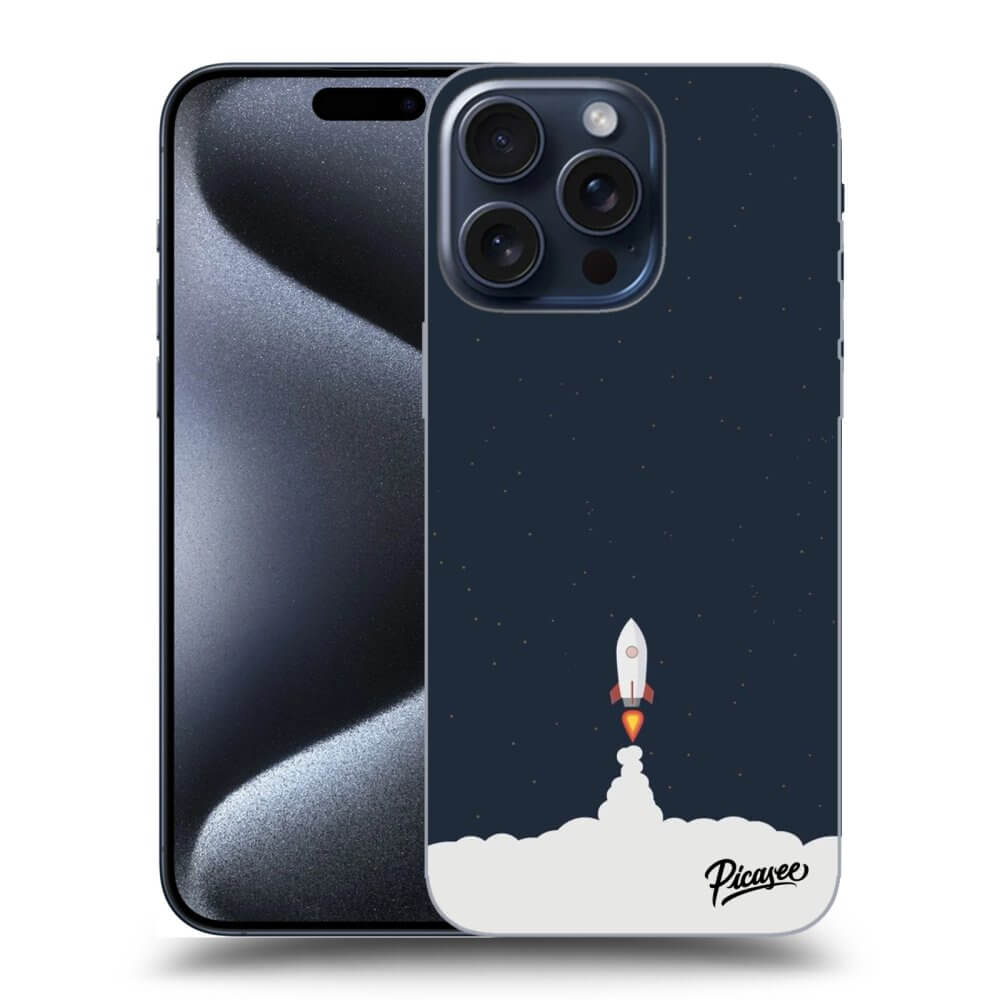 Apple IPhone 16 Pro Max Hülle - Schwarzes Silikon - Astronaut 2