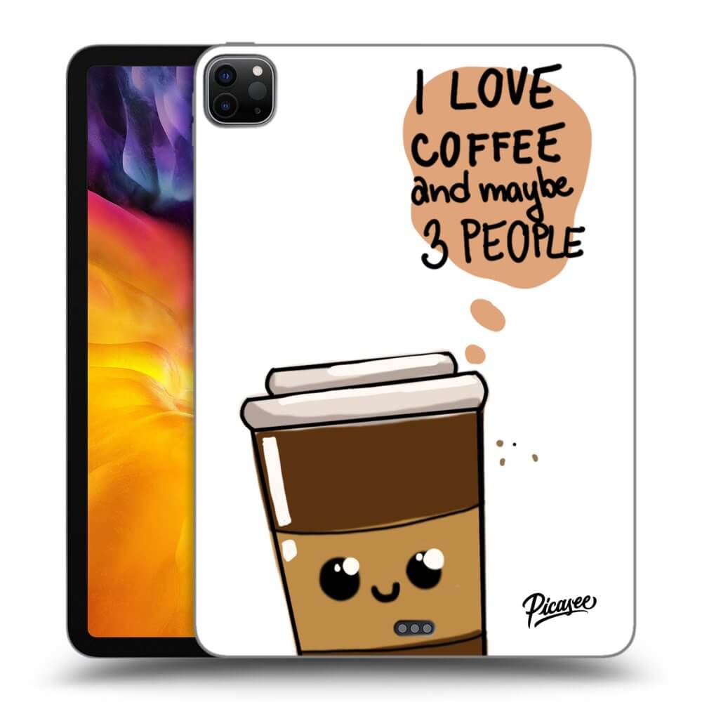 Schwarze Silikonhülle Für Apple IPad Pro 11 2024 (7.gen.) - Cute Coffee