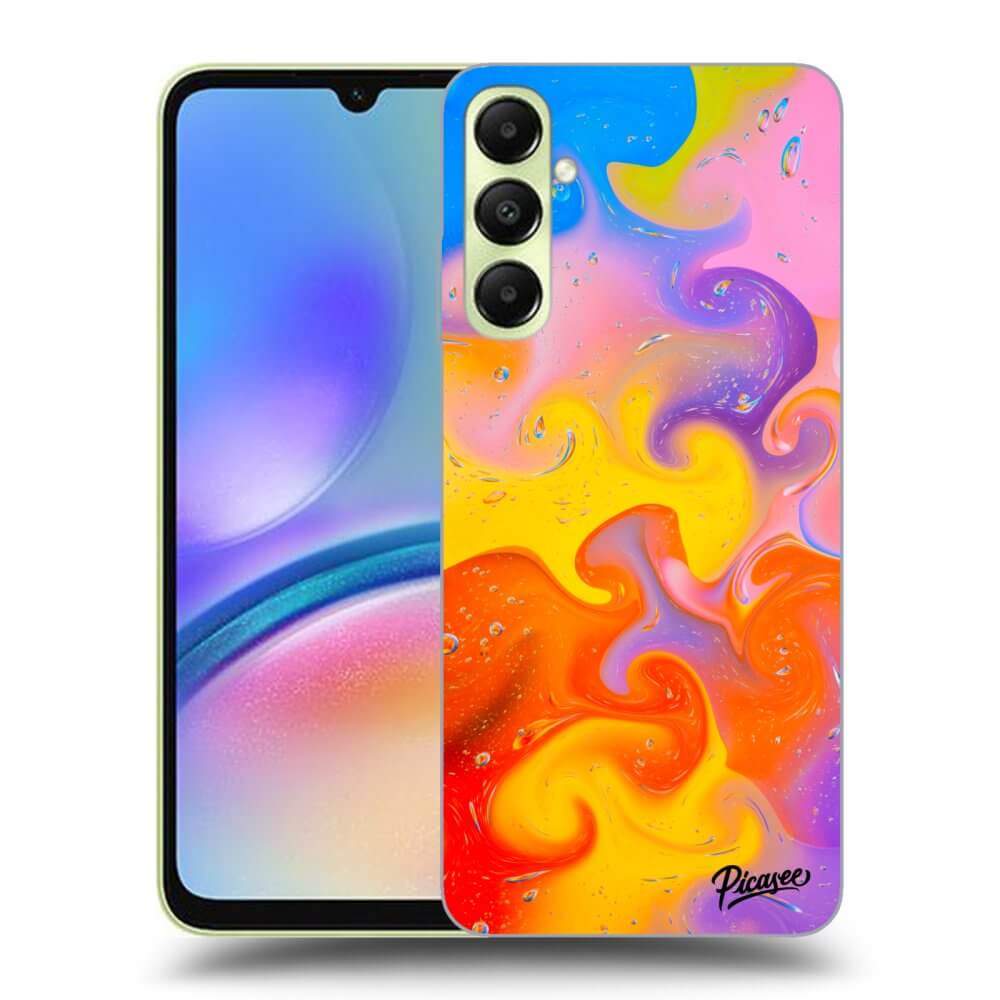 Samsung Galaxy A05s A057G Hülle - Transparentes Silikon - Bubbles