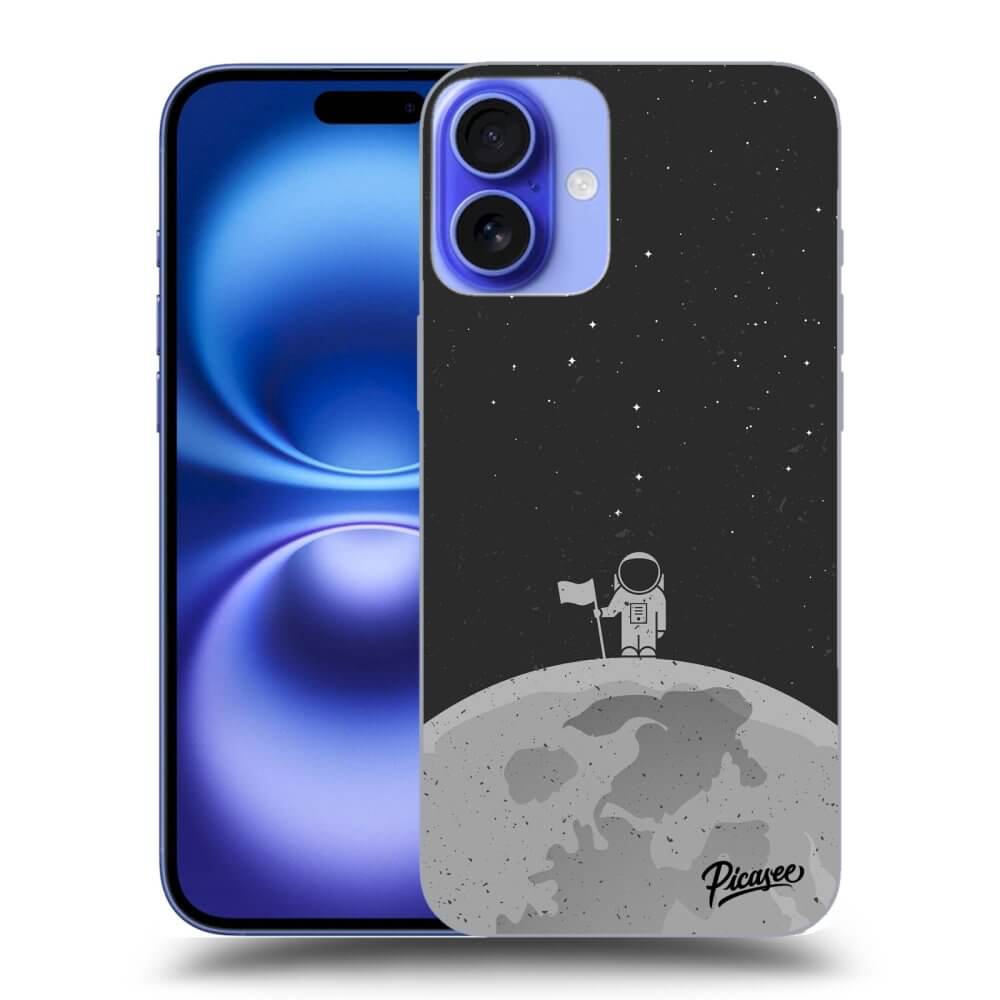 Apple IPhone 16 Plus Hülle - Transparentes Silikon - Astronaut