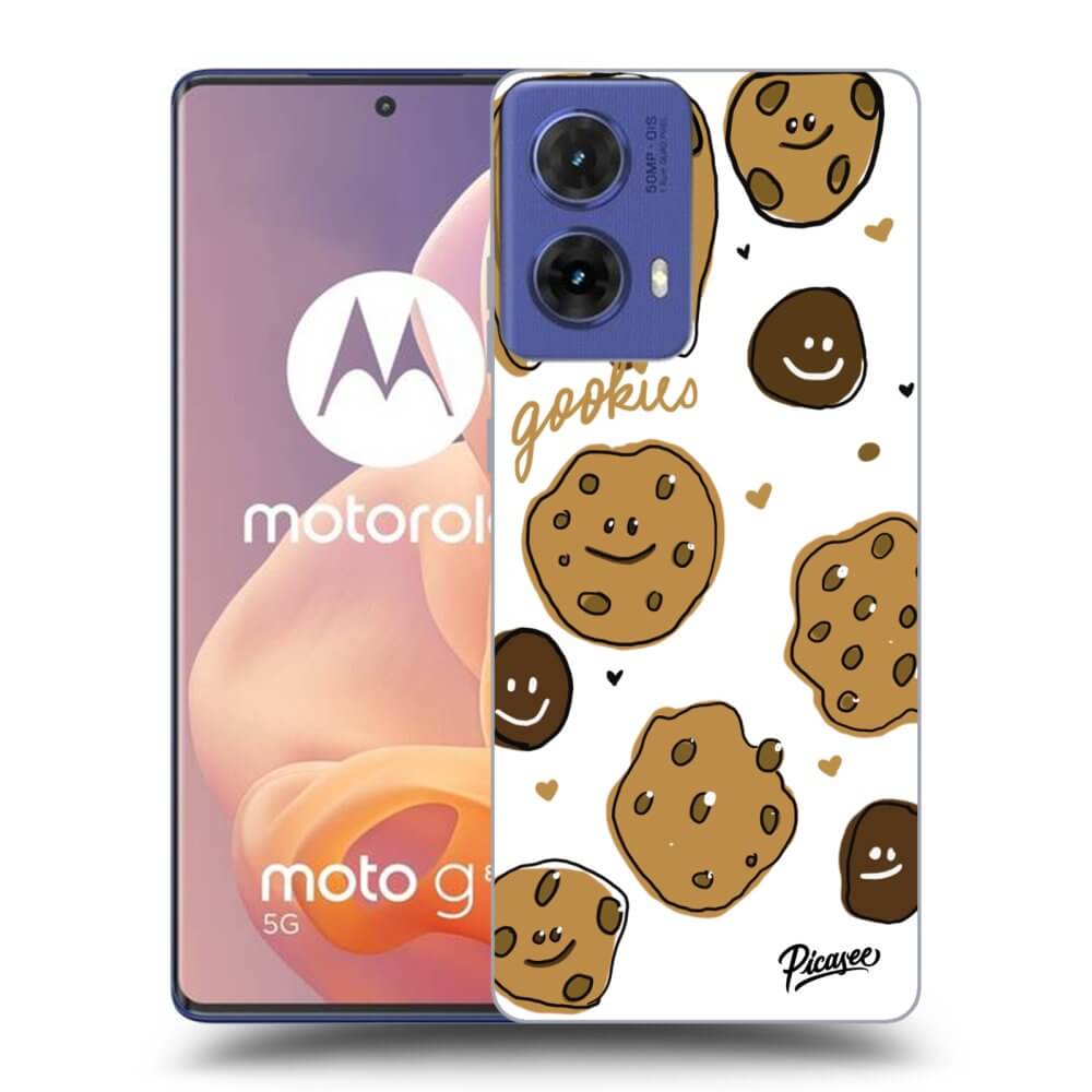 Motorola Moto G85 Hülle - Schwarzes Silikon - Gookies