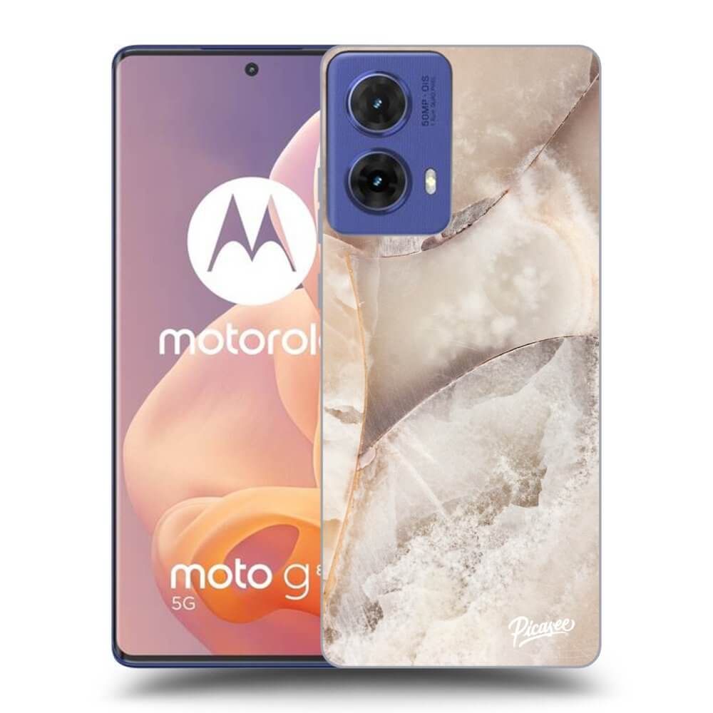 ULTIMATE CASE Für Motorola Moto G85 - Cream Marble