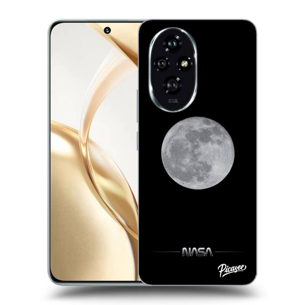 Honor 200 Pro 5G Hülle - Transparentes Silikon - Moon Minimal