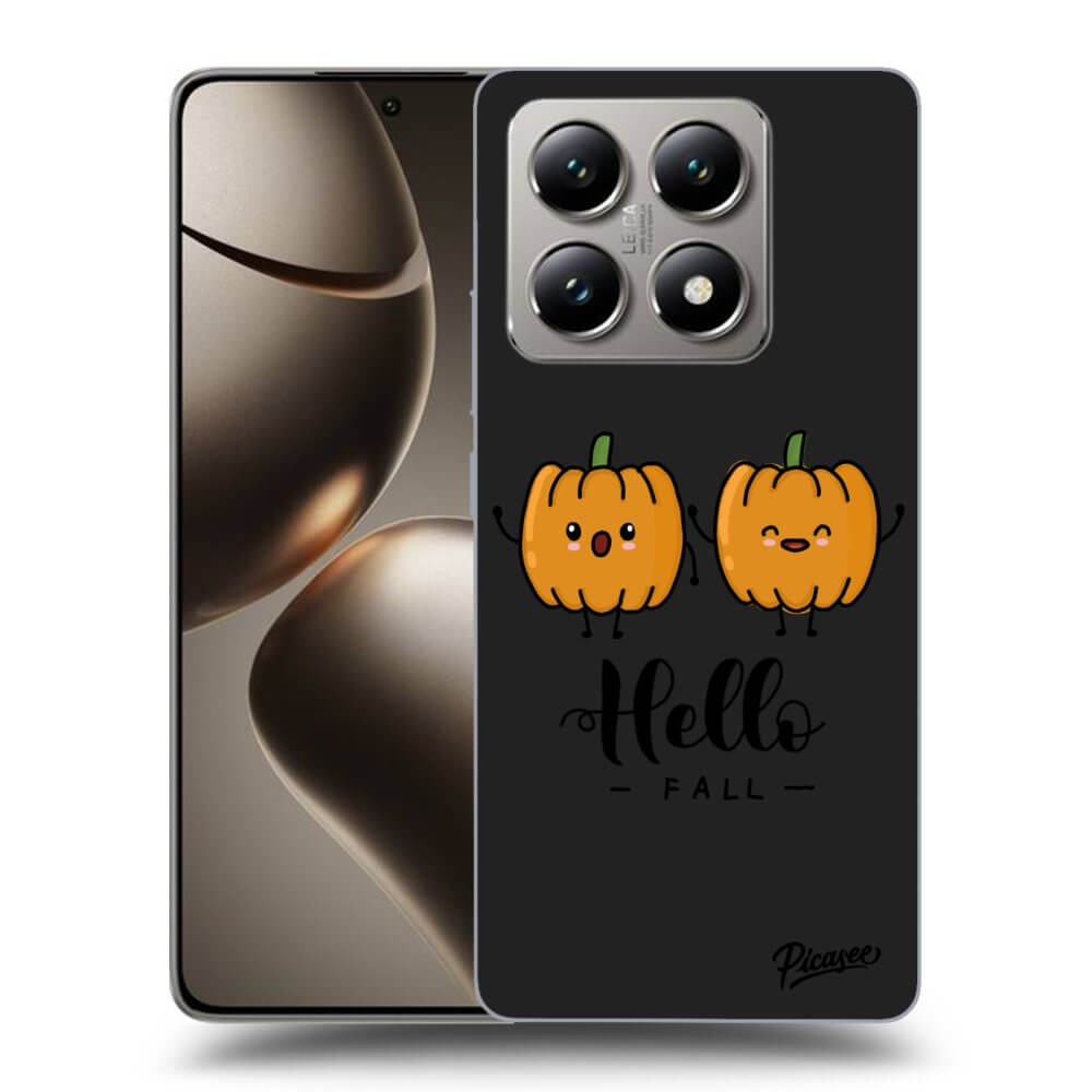 Xiaomi 14T Hülle - Schwarzes Silikon - Hallo Fall