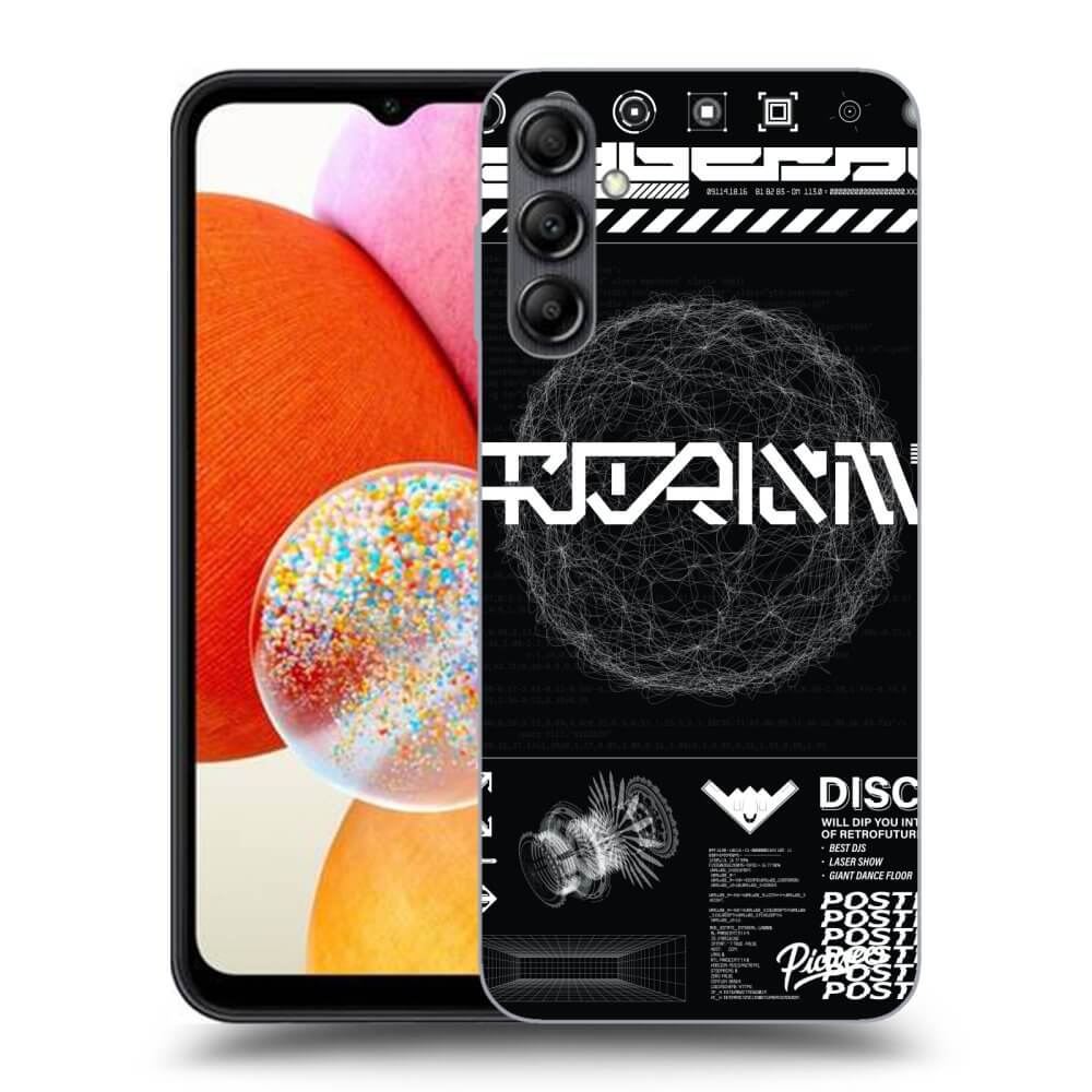 Samsung Galaxy A16 5G Hülle - Transparentes Silikon - BLACK DISCO