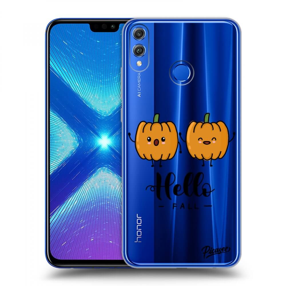 Honor 8X Hülle - Transparentes Silikon - Hallo Fall