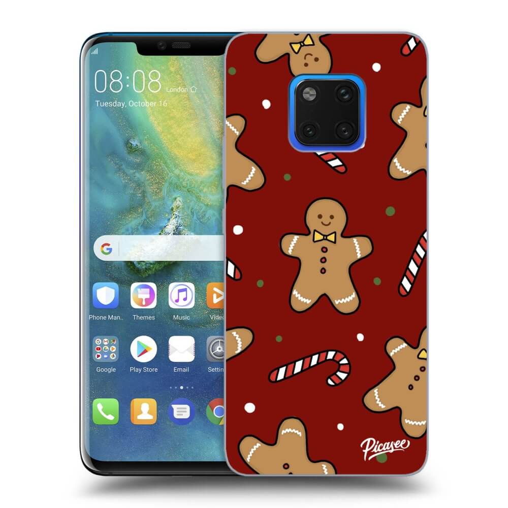 Huawei Mate 20 Pro Hülle - Transparentes Silikon - Gingerbread 2