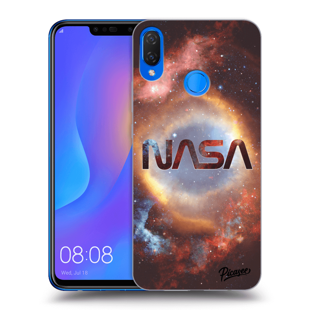 Huawei Nova 3i Hülle - Schwarzes Silikon - Nebula