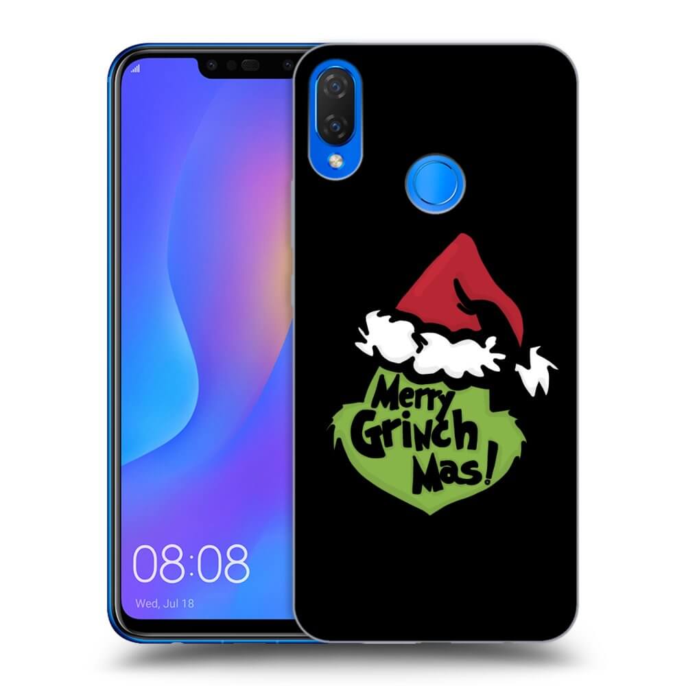 Huawei Nova 3i Hülle - Schwarzes Silikon - Grinch 2