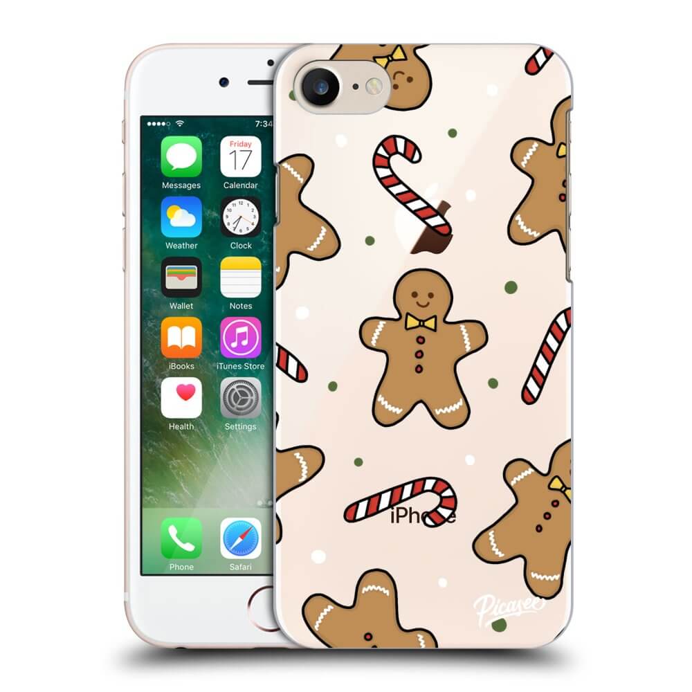 Apple IPhone 8 Hülle - Transparentes Silikon - Gingerbread